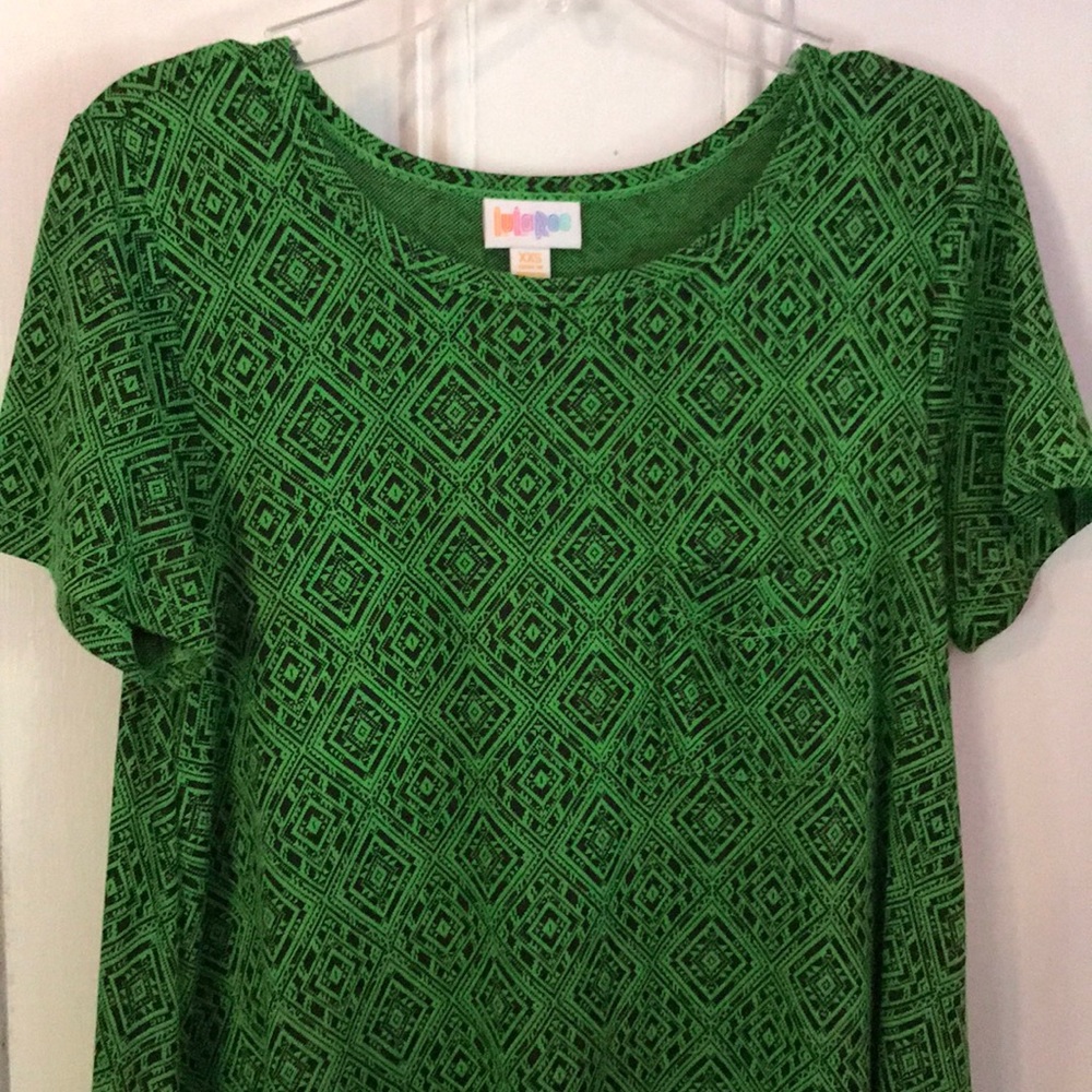 Lularoe green dress - Picture 2 of 4